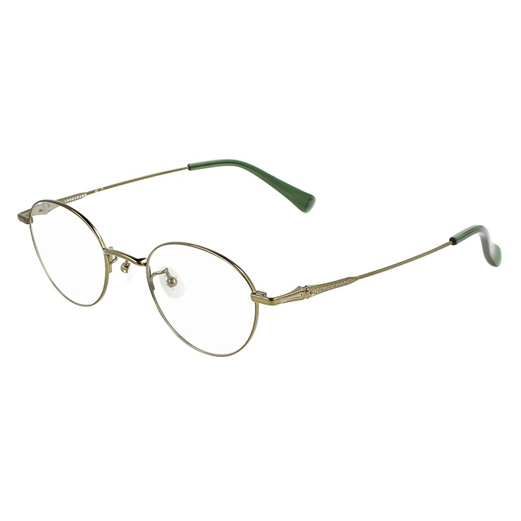 レディース メガネ lo2532lbj-319 ジャパンフィットモデル FEMALE TITANIUM 眼鏡 女性用 かわいい おしゃれ 軽量 ボストン 型 チタン フレーム カーキ カラー