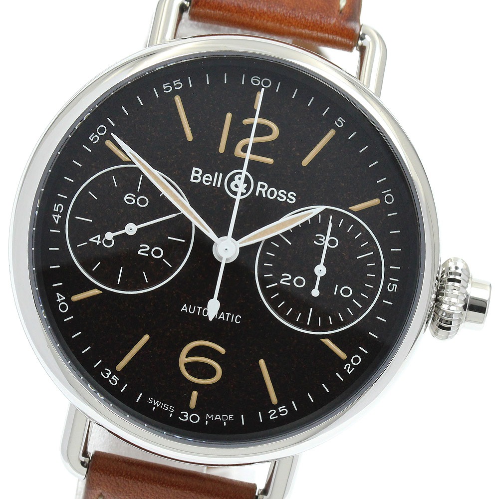 ベル＆ロス Bell＆Ross BRWW1-MONO-HER/SCA WWI モノプソワール ヘリテージ クロノグラフ 自動巻き メンズ _942660【中古】