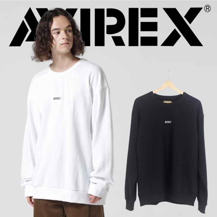 AVIREX アヴィレックス トレーナー H.A. CREW SWEAT クルーネック スウェット 長袖 秋 冬 メンズ 男性 ミリタリー アメカジ アメリカ カジュアル 783-2232017