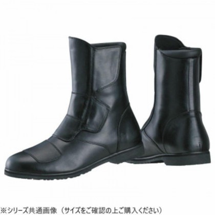 NTB42A ノンファスナーPUショートブーツ2 BK 25.5 NTB42A-255