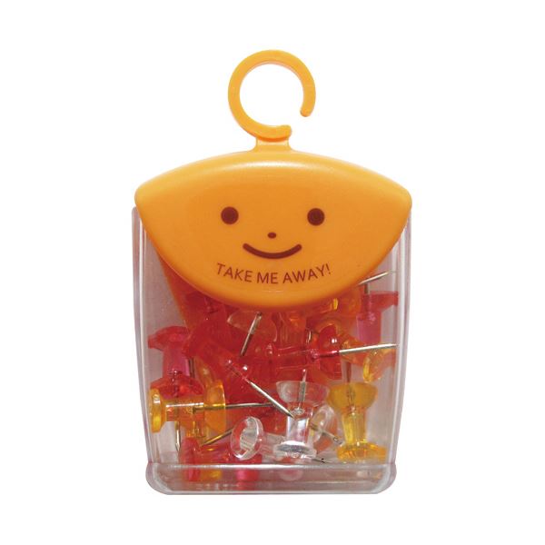 （まとめ）ミツヤ ツレテッテ ボンゴピン クリアフルーツカラー3色アソート （100本）[x3]