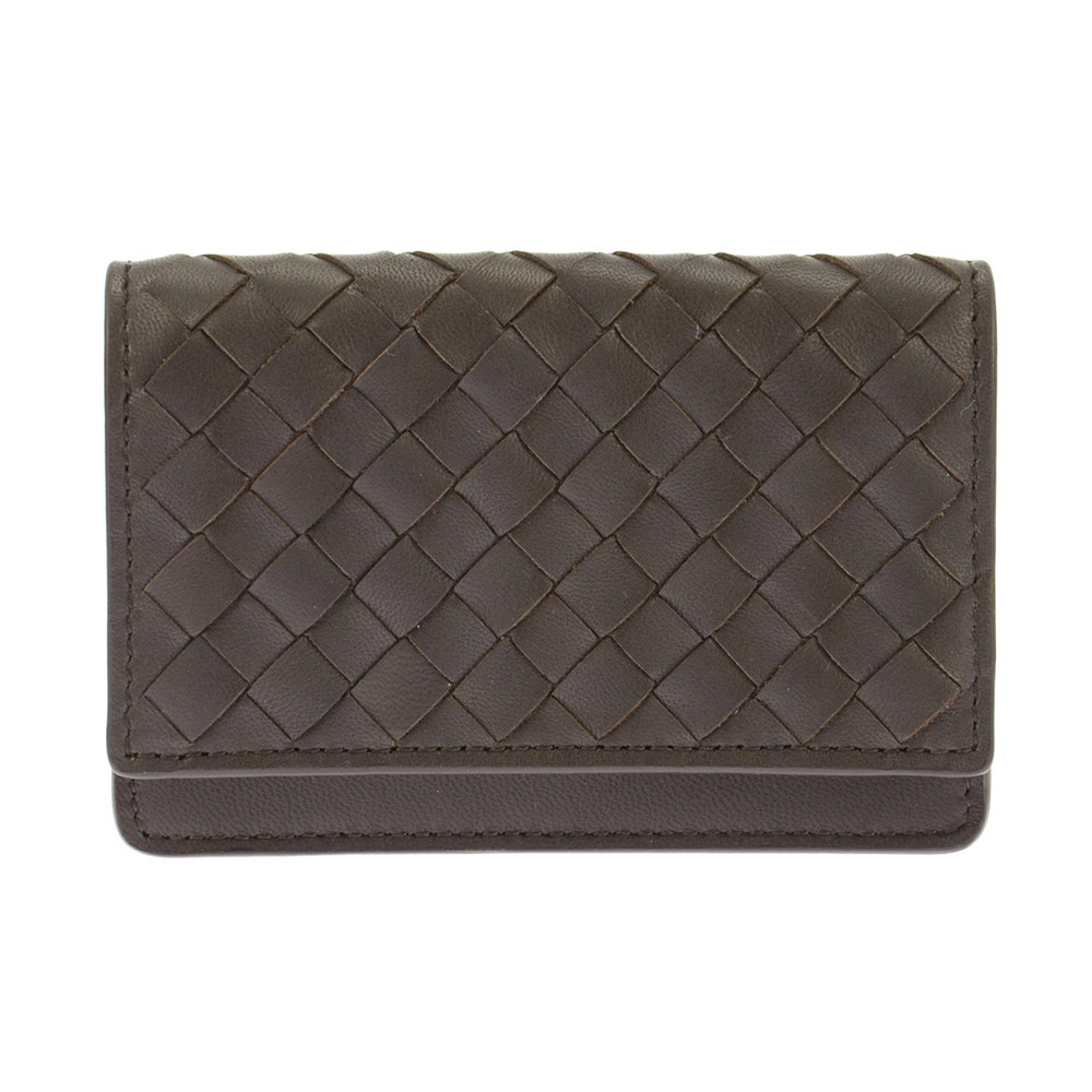 133945-V001U-2006ボッテガベネタ 名刺入ラムレザー エスプレッソ