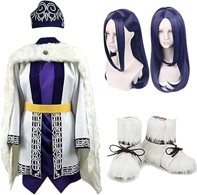 アシㇼパ コスプレ 衣装　コスプレ衣装 ゴールデンカムイ マント付属 ハロウィン コスチューム イベント パーティー 変装 仮装