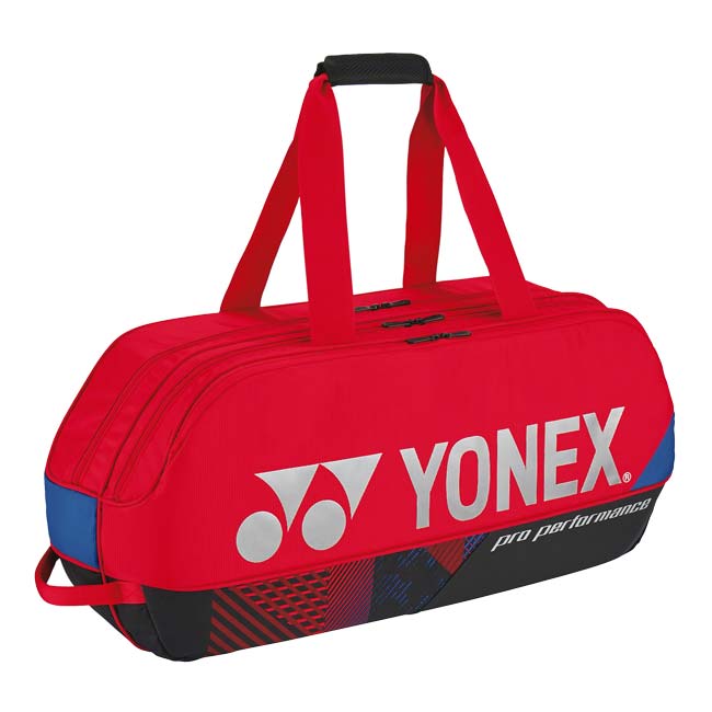 ヨネックス(YONEX) PROシリーズ トーナメントバッグ ラケットバッグ テニスバッグ BAG2401W-651スカーレット 【２本収納】