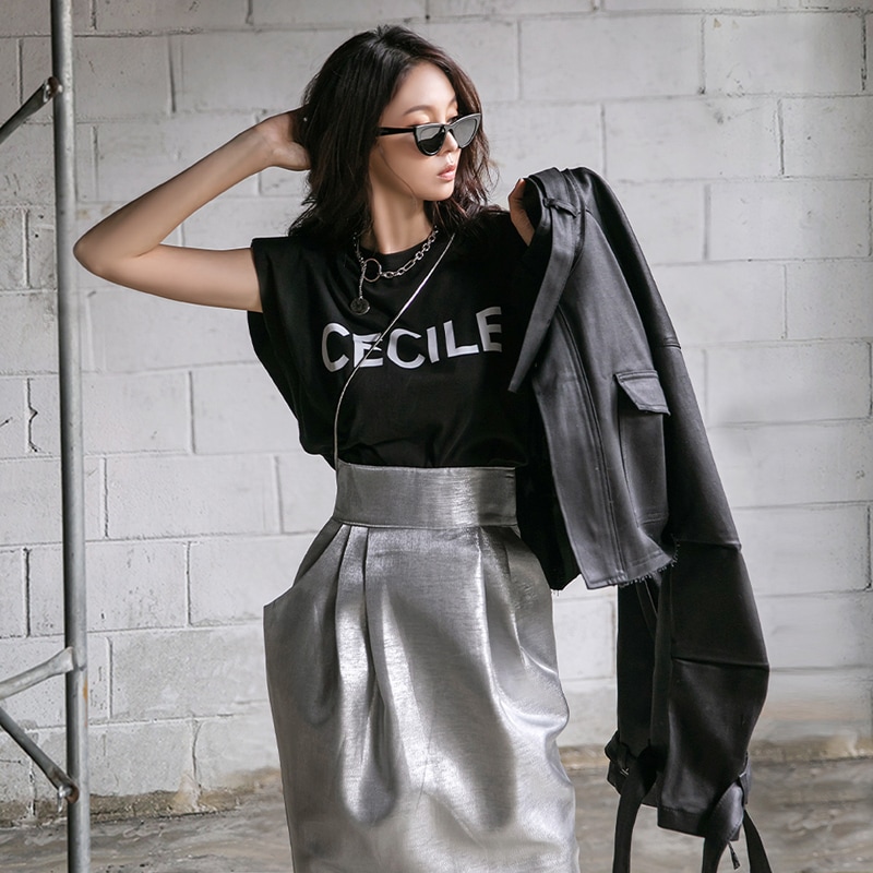 DINT_E2506 ラウンドレタリングパッドスリーブレス