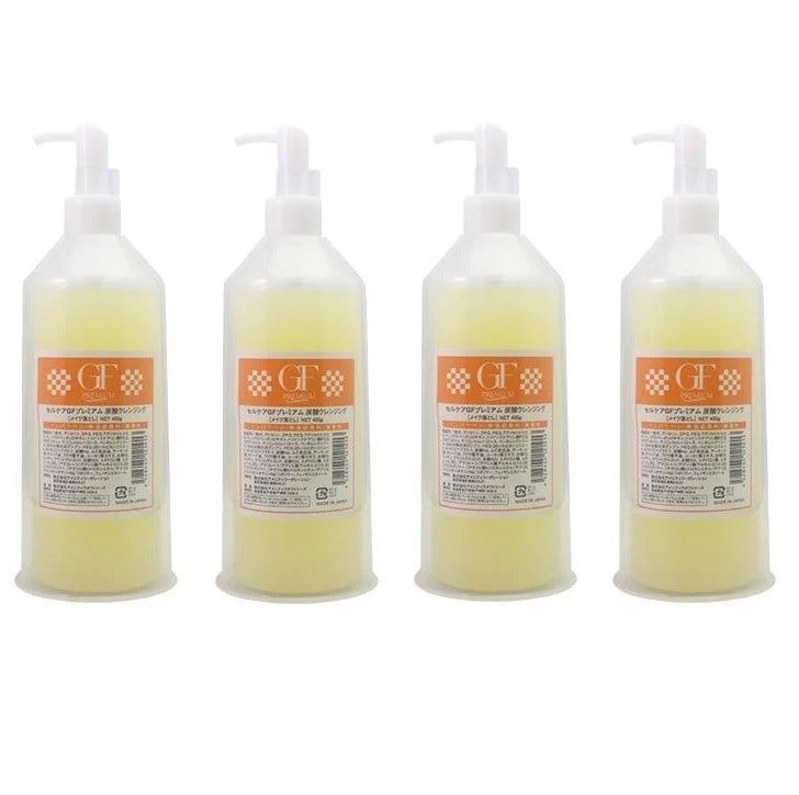セルケア GF プレミアムシリーズ 炭酸クレンジング 400g 本体付 【4個セット】