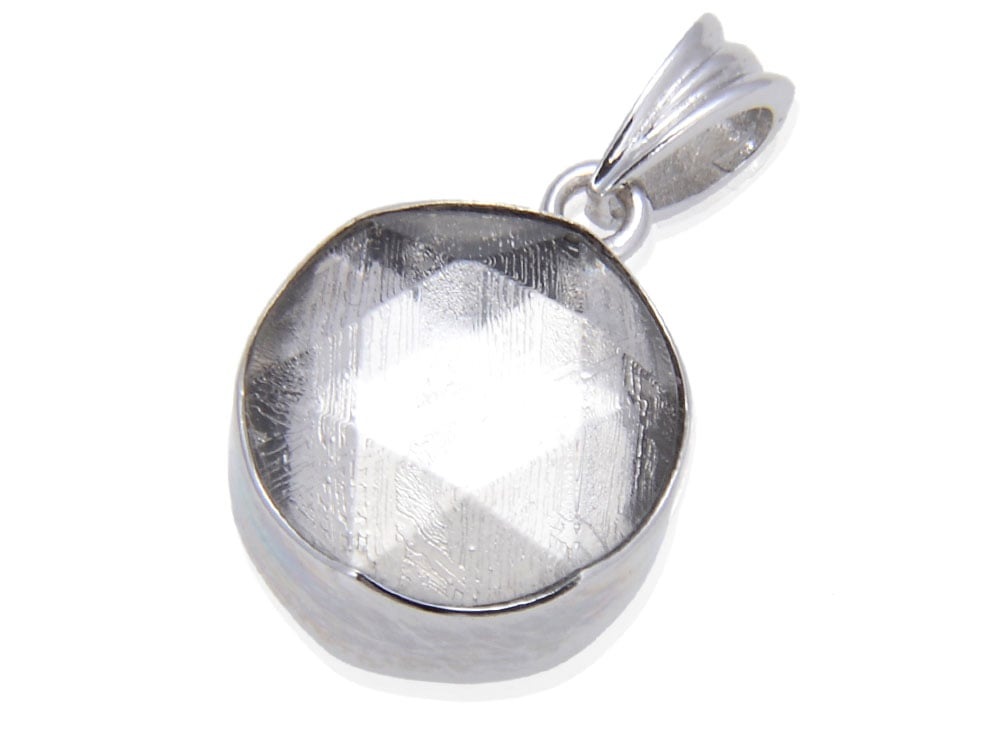 ギベオン ペンダントトップ 10mm シルバー 六芒星 ペンダント 隕石 シルバー925 アクセサリー メンズペンダント レディースペンダント パワーストーンペンダント 天然石ペンダント ペンダントト