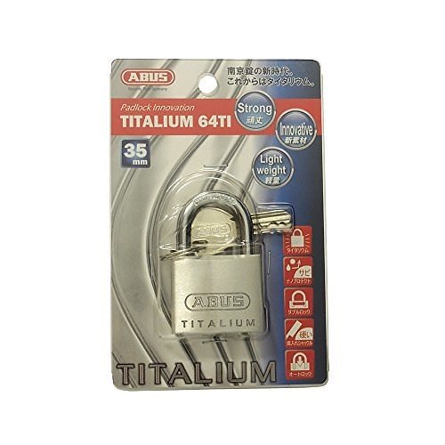 （まとめ買い）アバス アバス南京錠 タイタリウム 64TI35 64TI35 00029917 [x3]