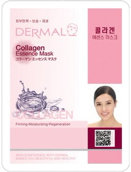 シートマスク コラーゲン 100枚セット ダーマル(Dermal) フェイス パック