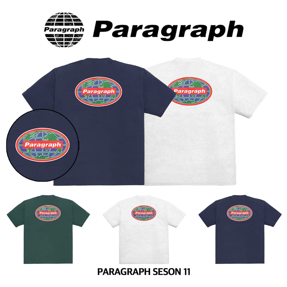 [Paragraph] no.038 PARAGRAPH ELLIPSE LOGO T SHIRT