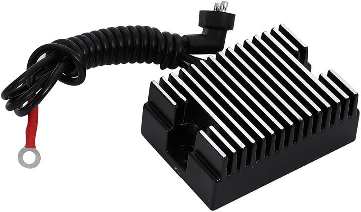 ハーレー ブラック 89-99年 EVO ビッグツイン 汎用(レギュレーター)