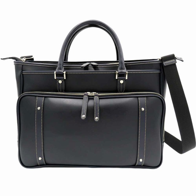 Kiwada 豊岡製鞄 パトリック 2本手ビジネスバッグ 日本製（兵庫県豊岡） MADE IN 豊岡 5023-01BK