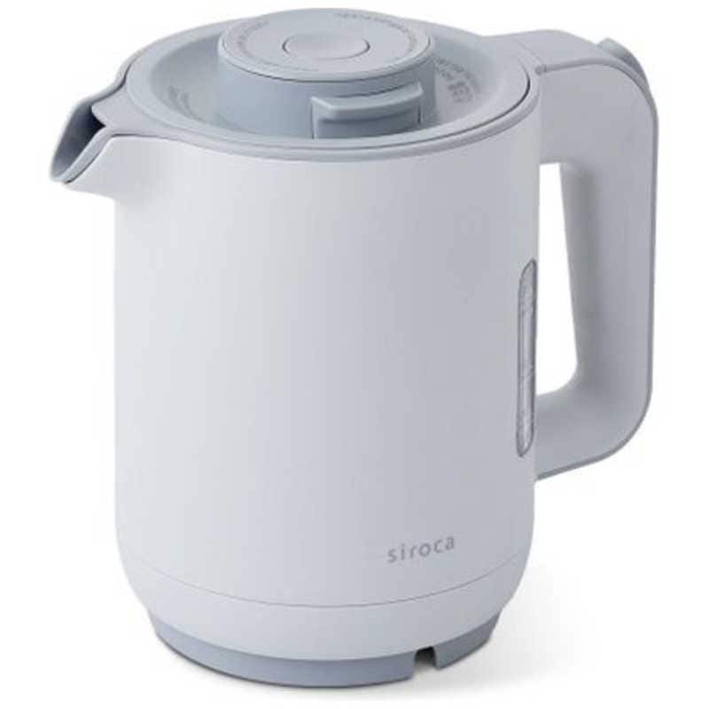SIROCA　蒸気セーブ電気ケトル グレー　SK-A151H
