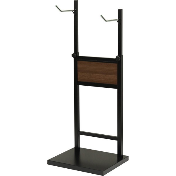 MOJYU BCD-001 ブラック/ブラウン木目 Lex 自転車スタンド 1台用 メーカー直送