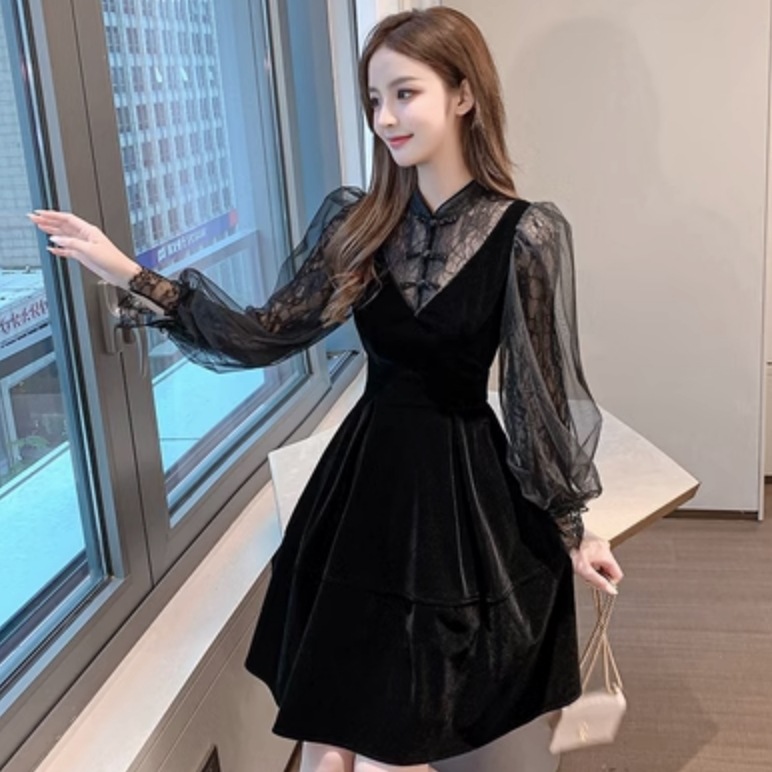 ワンピース フレアワンピース ショート丈 かわいい 大人可愛い きれいめ シンプル カジュアル 大人 上品 おしゃれ お洒落 大人女子 こなれ感 個性的 主役級 存在感 美容師