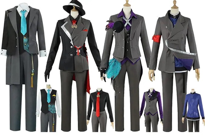 甲斐田晴 加賀美ハヤト 不破湊 剣持刀也 コスプレ 衣装 集め スーツ コスプレ セット 変装撮影 舞台服 学園祭 文化祭 仮装