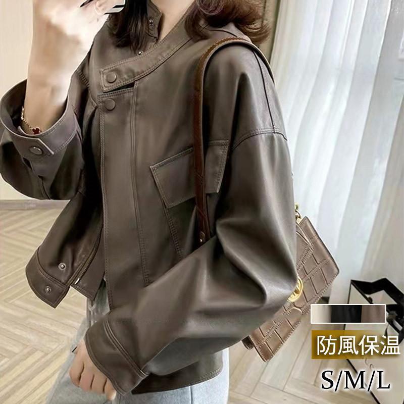 【急速出荷 2025年新作】レザージャケット レディース ライダース ジャケット レザーコート トップス ブルゾン フェイクレザー アウター カジュアル ゆったり 着痩せ 春秋