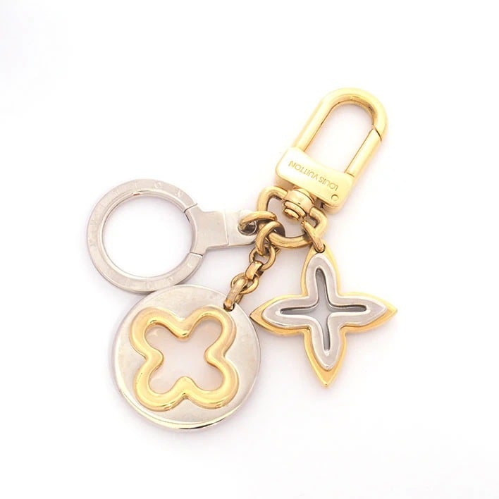 【美品】ルイ ヴィトン ポルトクレアンソレンスメタリック 【キーホルダーキーケース】