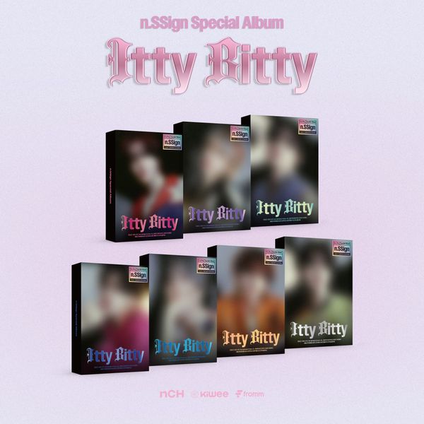 【セット/アルバム7種 】 n.SSign - Special Album Itty Bitty (INDIVISUAL Ver.)