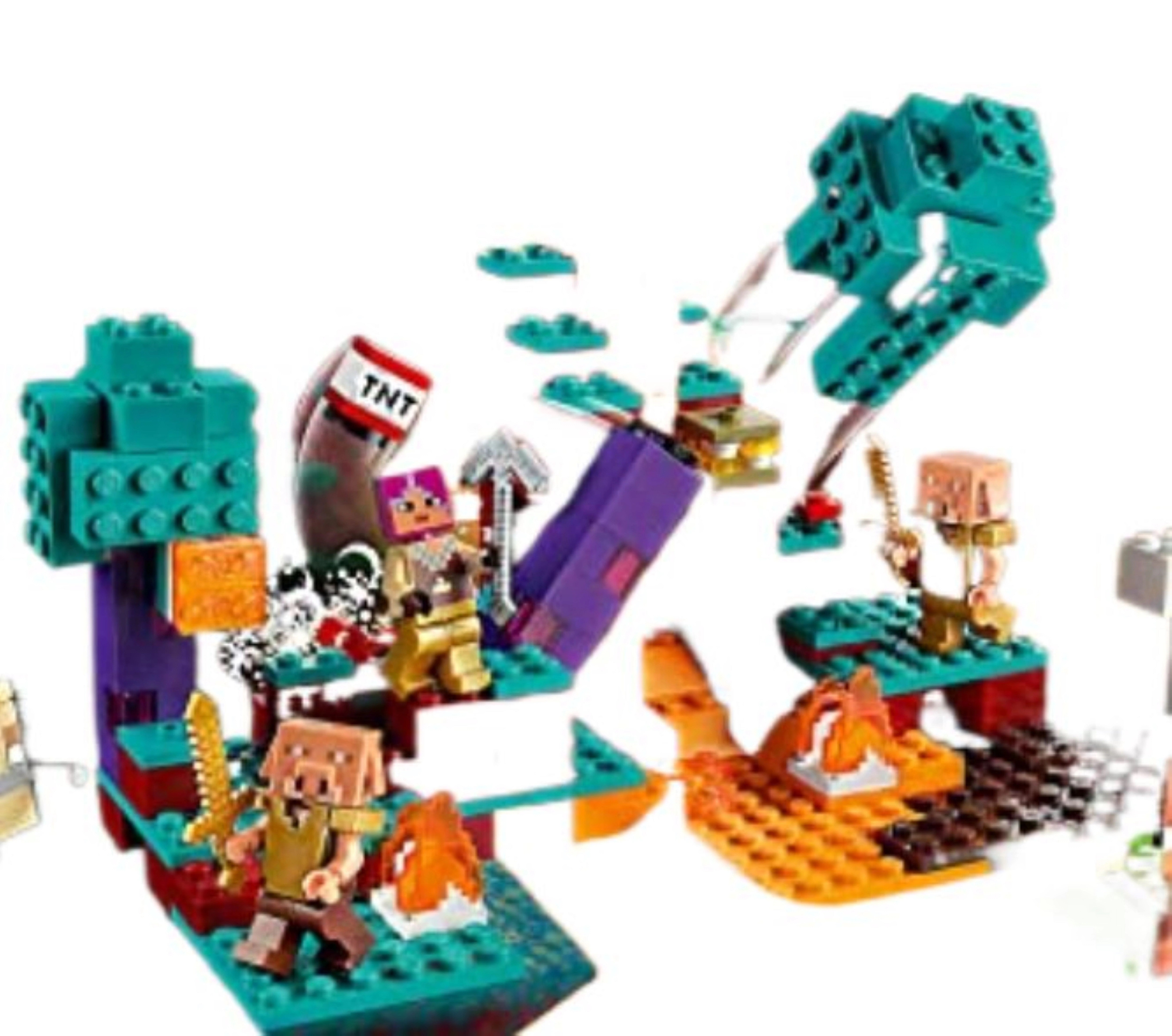 おもちゃ マインクラフト ゆがんだ森 男の子 女の子 子供 グッズ ゲーム 玩具 知育玩具 誕生日 プレゼント ギフトブロック 21168 8歳 ～