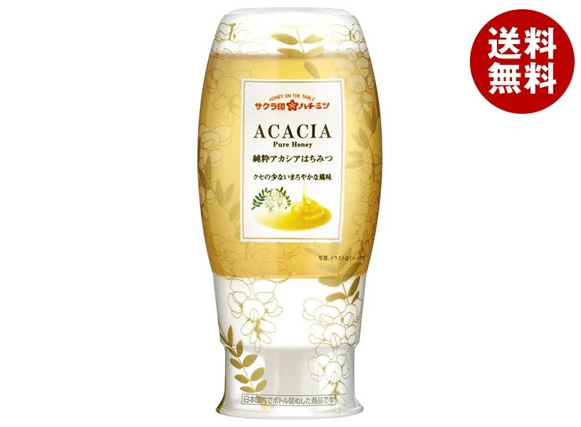 加藤美蜂園 サクラ 純粋アカシアはちみつ 200g×12本入×(2ケース)