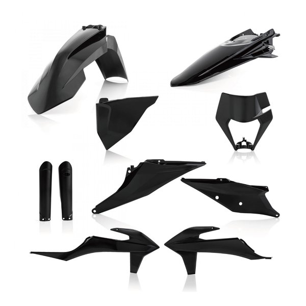 PLASTICフルキット EXC F 20-23 BK AC-24054BK