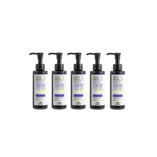 カラーガジェット カラーシャンプー ラベンダーパープル 150ml 5本セット