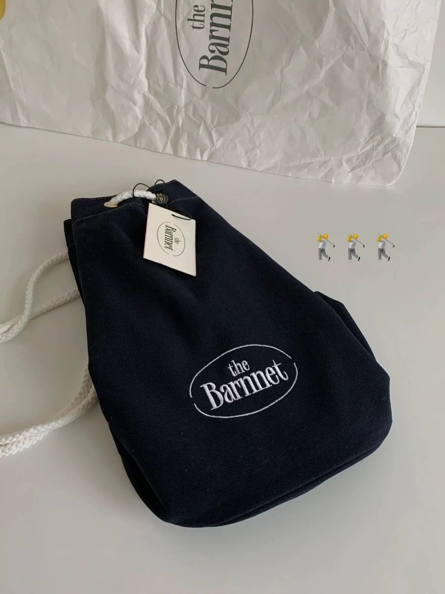 Barnnet Drawstring Duffle Bag バーネット　リュックサック　ナップサック　バックパック　samoyed 韓国人気アイテム　韓国商品　韓国アイドル　ショルダー