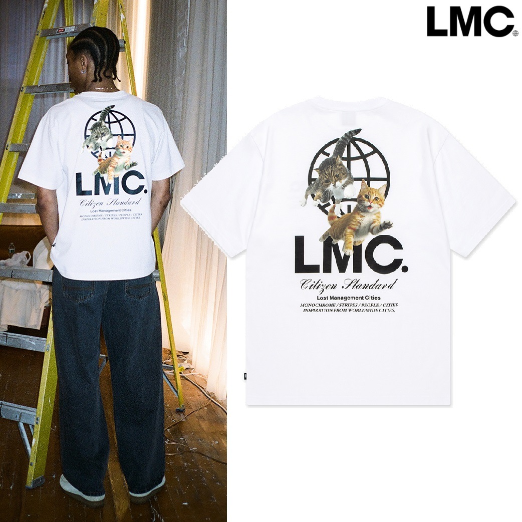 FLYING CATS TEE _ white 新商品 新学期 韓国人気 韓国ファッション 女性服 夏ファッション