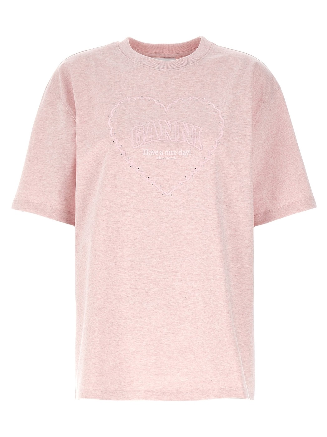 T4090868 ピンク 春夏2025 Tシャツ レディース ju