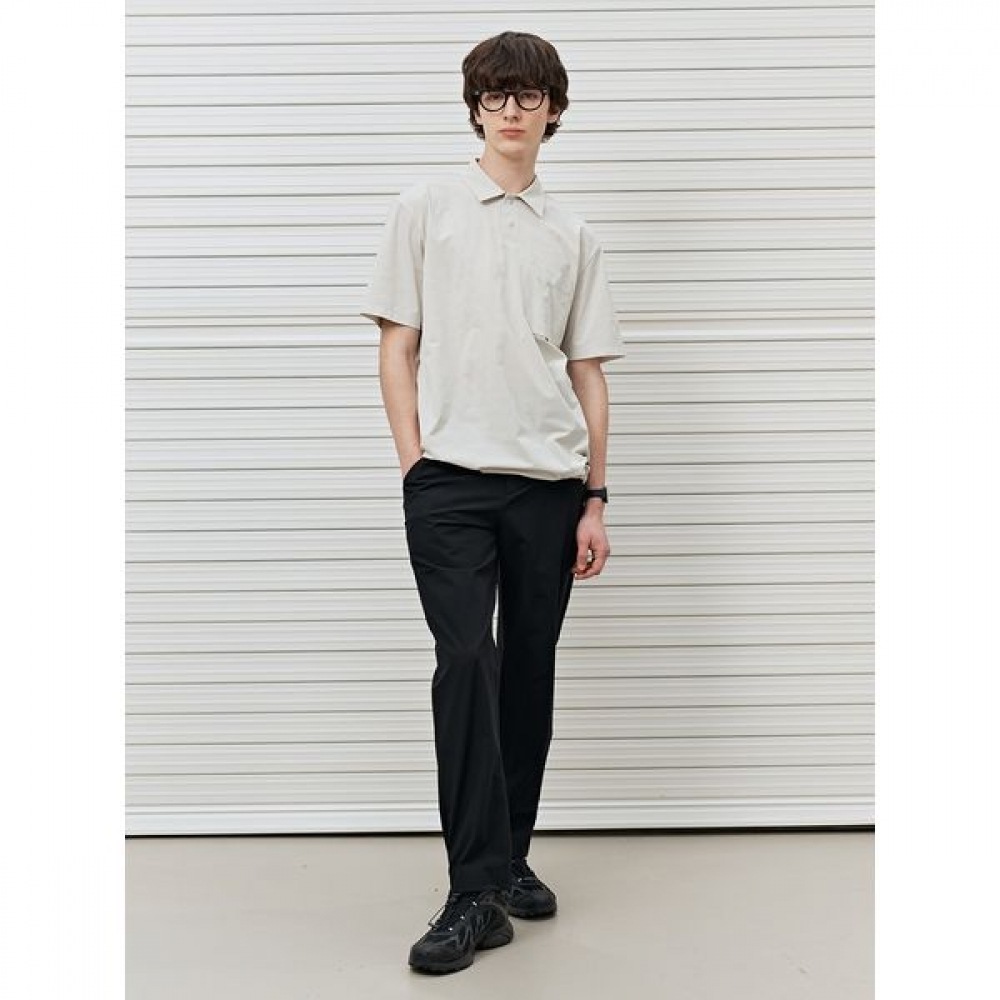 [マインドブリッジ] テーパードバンディングパンツ_3色