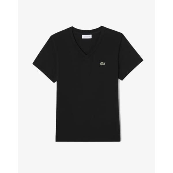 （女性）26SS ベーシック Vネック 半袖 Tシャツ TF833E-56G 031（ブラック）