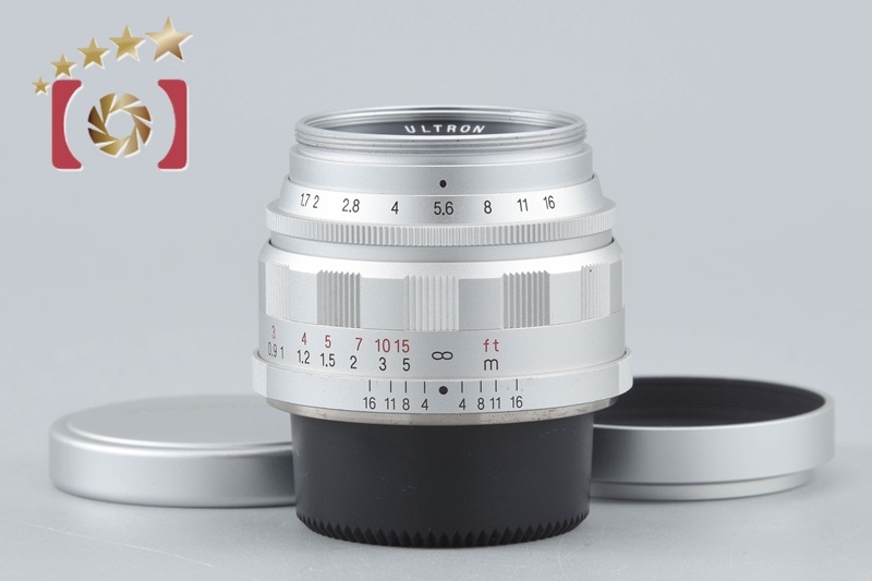 Voigtlander フォクトレンダー ULTRON 35mm f/1.7 Aspherical シルバー L39 ライカスクリューマウント