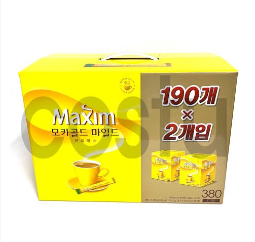 マキシム モカゴールド マイルド 190個x2 大容量 コーヒーミックス