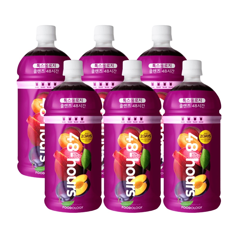 フードオロジー トックスオロジー クレンズ 48時間 空腹 クレンズ ジュース6本