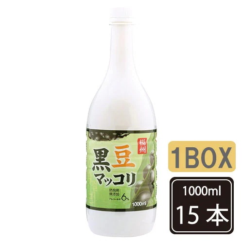醇（スン） 黒豆マッコリ 1BOX-15本入 1000ml