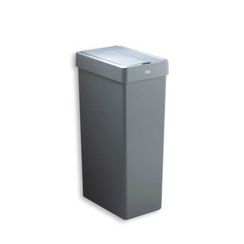 EKOJAPAN　エックスウイング ライト センサービン グレー 30L 自動開閉 ゴミ箱 ふた付き インナーボックス無し ［30L /自動センサー式］　EK6277P30L