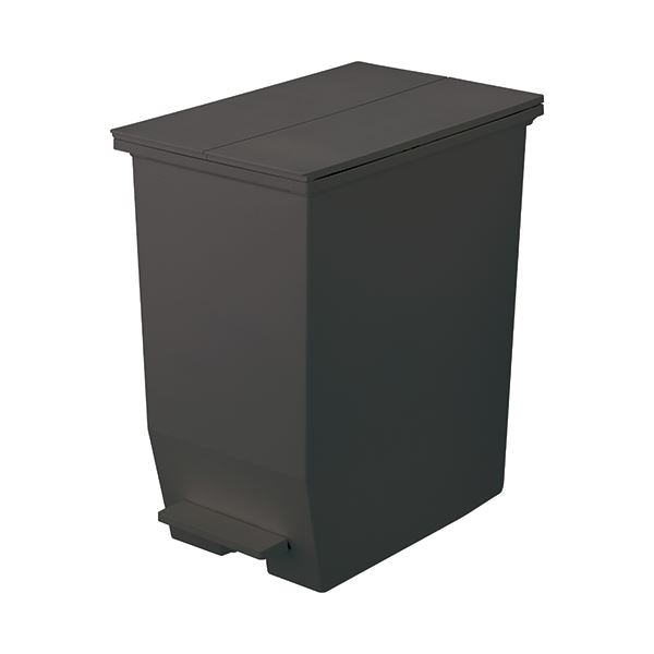 リス 棚下で使えるペダルダストボックス45L DGY ダークグレー