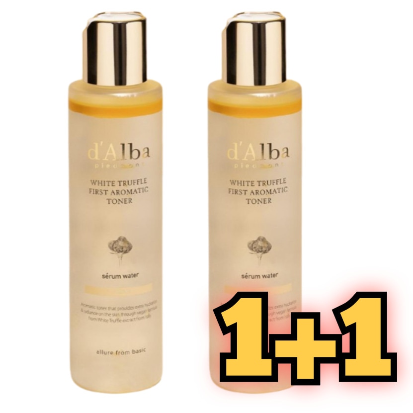 (1+1) ダルバ ホワイト トリュフ ファースト アロマチック トナー 155ml +155ml, dalba white truffle first aromatic toner