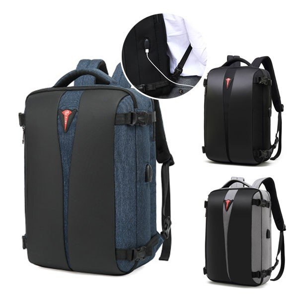 リュックサック 男女兼用 ディパック ビジネス ビジネスリュック USB充電 A4 通勤 通学 軽量 5,917円