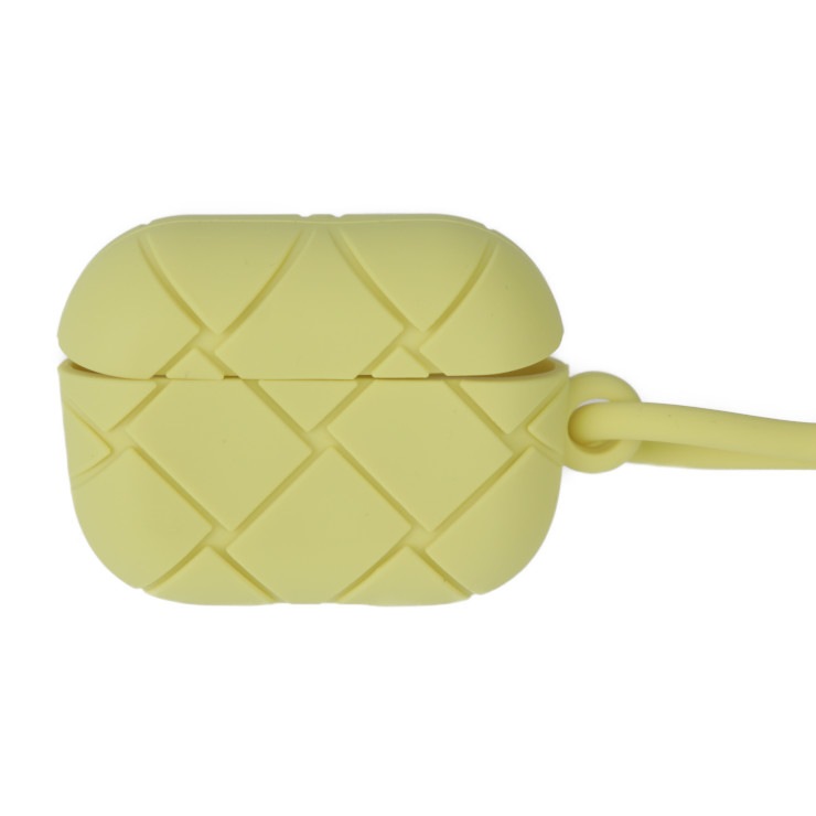 新品未使用展示品 BOTTEGAVENETA ボッテガヴェネタ その他小物 691715 Airpods Pro エアポッズ プロ ケース ラバー SHERBERT イエロー系【本物保証】