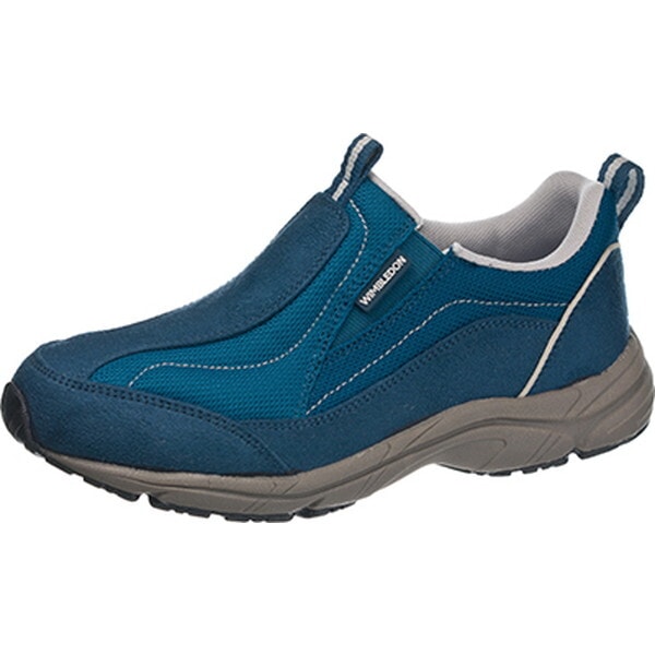 アサヒ W/B L031 NV KF79181 23.5cm ネイビー ウインブルドン スリッポンスニーカー (レディース)