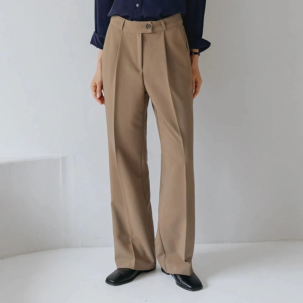 バックダーツストレートスラックス