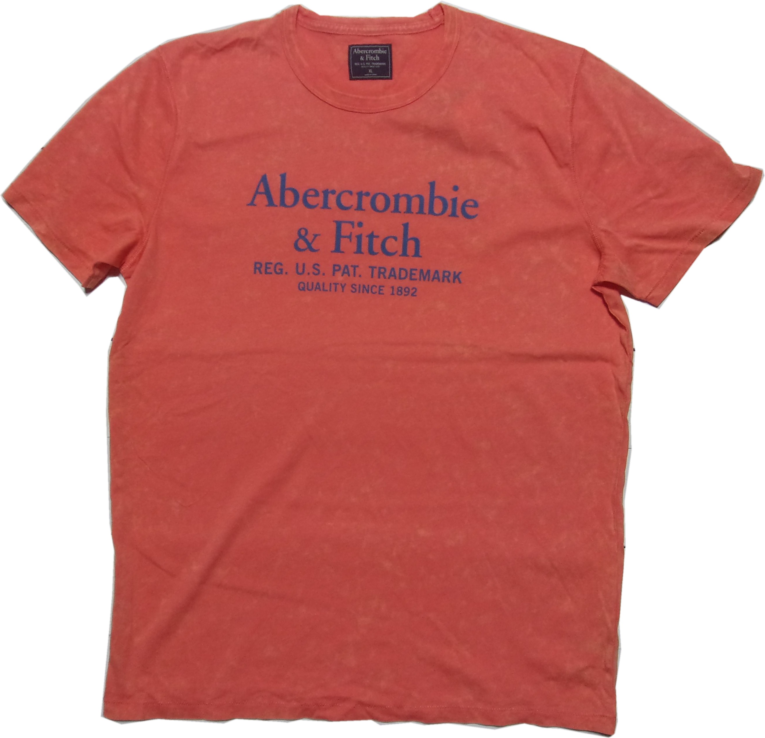 半袖 Tシャツ オレンジ Abercrombie＆Fitch 001