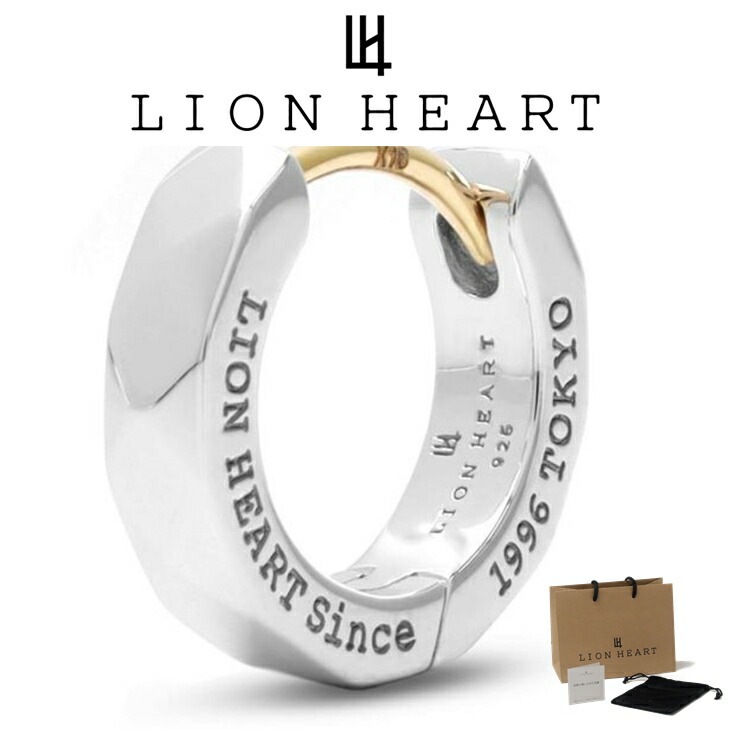 ピアス メンズ レディース カッティング フープピアス シグネチャー LH for Gift SV925 LH-1EA205 メンズピアス 片耳用 1点売り 【ネコポス】