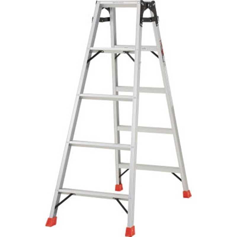 トラスコ中山　はしご兼用脚立 アルミ合金製脚カバー付 高さ1.40m　THK-150