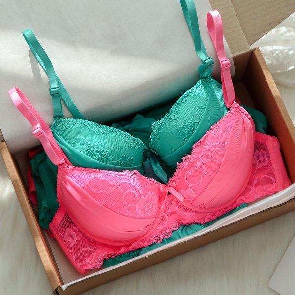 （ギフトセット）アテネアーリーシャブラ2+パンティー4+ギフト包装女性下着セット