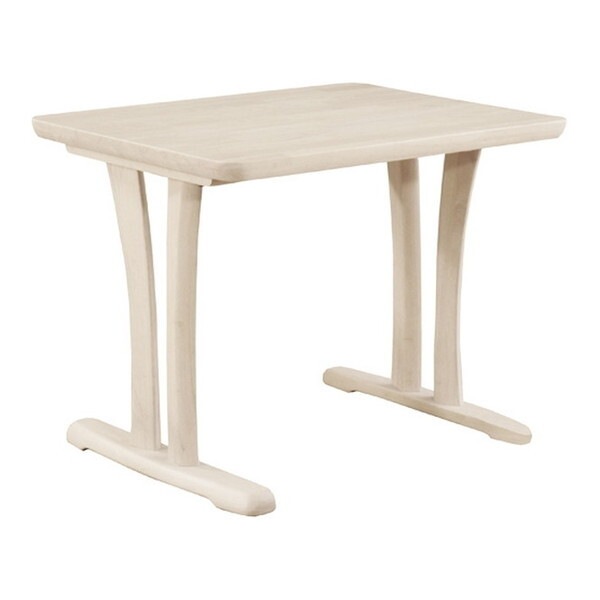 筑波産商 CCM4 ダイニングテーブル 90-75 X 2本脚 WH メーカー直送