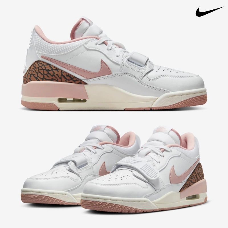 [NIKE] ナイキ スニーカー エア ジョーダン レガシー 312 LOW ウィメンズシューズ / PINK OXFORD