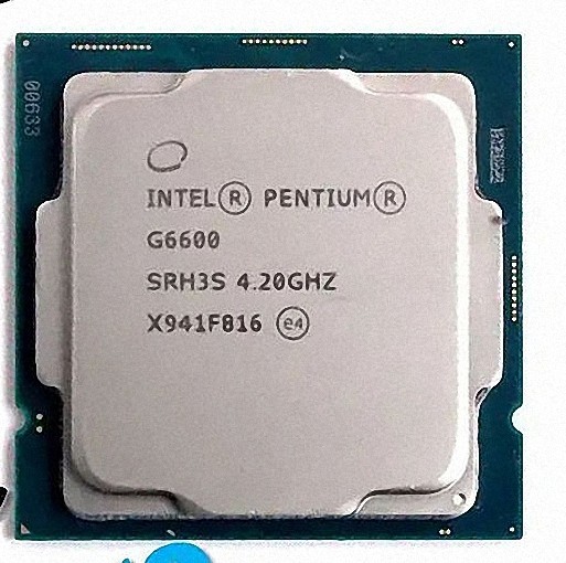 Intel Pentium Gold G6600 SRH3S 2C 4.2GHz 4MB 58W LGA1200 7,726円